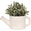 Clayre & Eef 6TE0484LG Pot de fleurs Arrosoir dintérieur Gris 27x15x11 cm