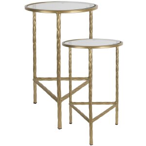 Clayre & Eef 6Y5244 Table dappoint (set de 2) Couleur...