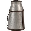 Clayre & Eef 6Y5401 Décor Pot à lait Gris Marron 20x18x26-36 cm