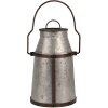 Clayre & Eef 6Y5408 Pot à lait décoratif Gris Marron 21x20x31-44 cm