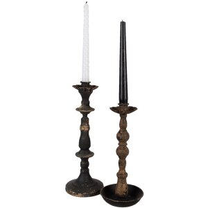 Clayre & Eef 6Y5455 Chandelier noir Ø 11x25 cm