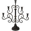 Clayre & Eef 6Y5475 Chandelier noir 46x14x49 cm