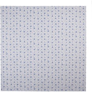 Clayre & Eef BRB01 Nappe carrée bleue 100x100 cm