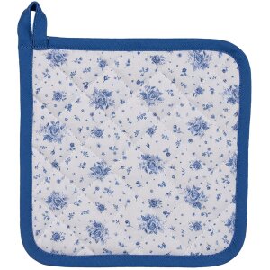 Clayre & Eef BRB45 Maniques Beige, Bleu 20x20 cm