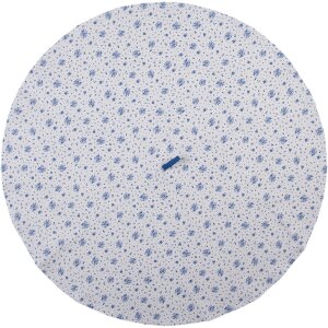 Clayre & Eef BRB48 Torchon Blanc Bleu Ø 80 cm...