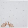 Clayre & Eef BSLC43 Serviettes Coton Set de 6 Beige Marron 40x40 cm Lapin