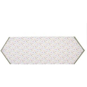 Clayre & Eef CFL65 Chemin de table blanc 50x160 cm