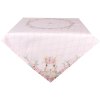 Clayre & Eef FEB01-1 Nappe Carrée Rose 100x100 cm