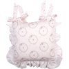 Clayre & Eef FEB25-1 Housse de coussin Coussin dassise 40x40 cm Rose Coton