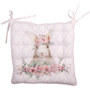 Clayre & Eef FEB29-1 Coussin de chaise en mousse rose...