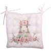 Clayre & Eef FEB29-1 Coussin de chaise en mousse rose 40x40x4 cm