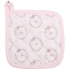 Clayre & Eef FEB45K Manique enfant rose 16x16 cm