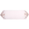 Clayre & Eef FEB65-1 Chemin de table rose 50x160 cm