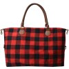 Juleeze JZBG0278 Dame Sac Rouge Noir 56x35 cm