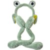 Juleeze JZCEW0015 Cache-oreilles enfants avec oreilles mobiles vert