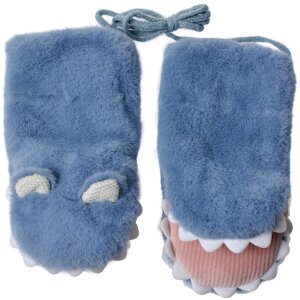 Juleeze JZCGL0002 Moufles dhiver enfant bleu 10x20 cm