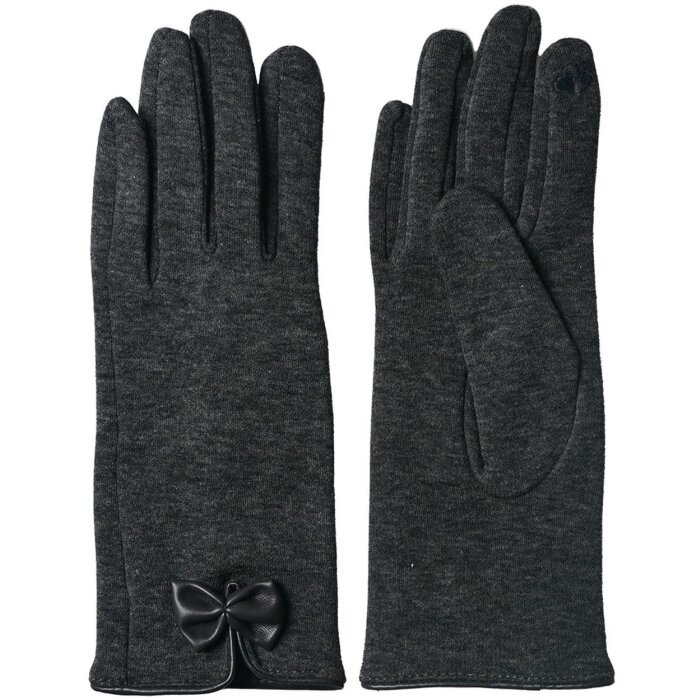 Juleeze JZGL0045 Gants dhiver Gris 8x24 cm