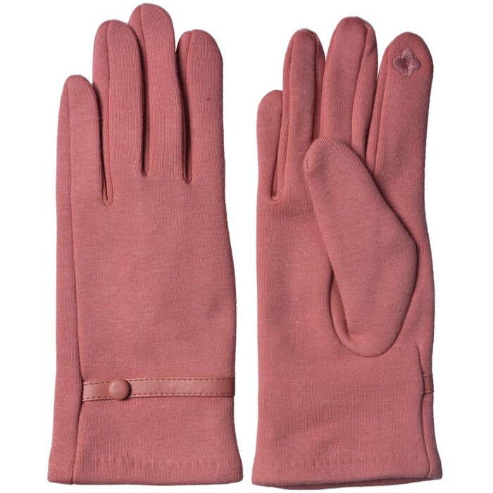 Juleeze JZGL0047P Gants dhiver rose 8x24 cm