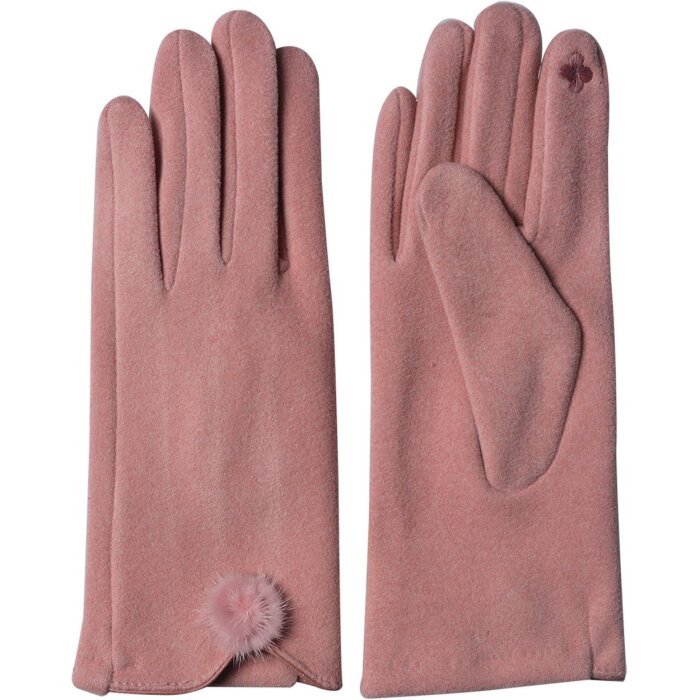 Juleeze JZGL0054P Gants dhiver rose 9x24 cm