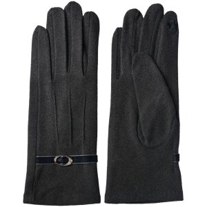 Juleeze JZGL0055 Gants dhiver Gris 8x22 cm