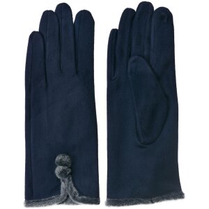 Juleeze JZGL0057 Gants dhiver bleu 8x24 cm