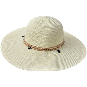 Juleeze JZHA0098W Chapeau pour femme Blanc