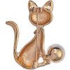 Juleeze JZPI0094 Broche chat blanc