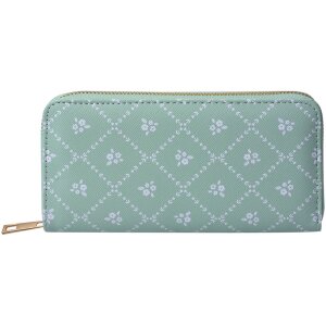 Juleeze JZPU0005-03 Porte-monnaie vert, blanc 10x19 cm