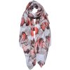 Juleeze JZSC0689G Écharpe Femme Motif Gris 90x180 cm