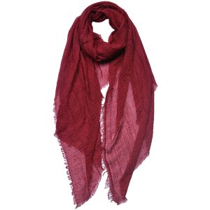 Juleeze JZSC0751BU Écharpe Femme Motif Rouge...