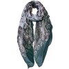 Juleeze JZSC0754GR Écharpe Femme Motif Vert 90x180 cm