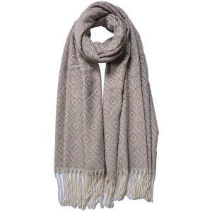 Juleeze JZSC0774BE Écharpe hiver Femme Beige...