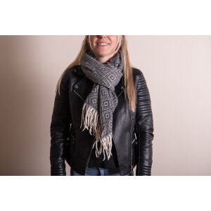 Juleeze JZSC0774Z Echarpe hiver Femme Noir 68x180 cm