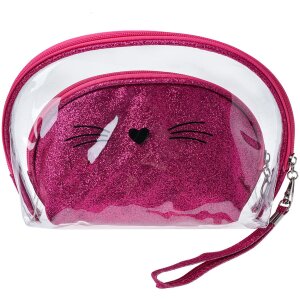 Juleeze JZSET0002F Trousse de toilette rose (set de 2)...