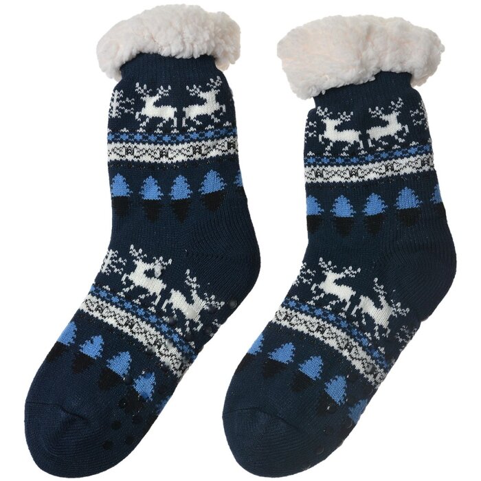 Juleeze JZSK0021BL Chaussettes bleu one size