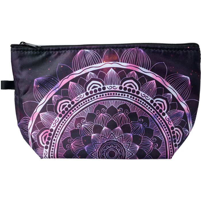 Juleeze JZTB0043 Trousse de toilette Noir, Violet 22x13x18 cm