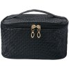 Juleeze JZTB0053 Trousse de toilette Noir 21x15x14 cm