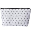 Juleeze JZTT0009-01 Trousse de toilette Blanc, Noir 26x6x16 cm