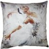 Clayre & Eef KT021.346 Housse de coussin blanc 45x45 cm