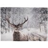 Clayre & Eef KT060.143 Plaid avec cerf 130x170 cm