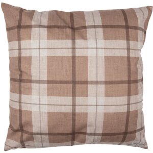 Clayre & Eef NWV22 Housse de coussin beige avec cerf...