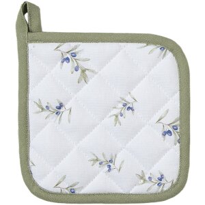 Clayre & Eef OLF45K Manique enfant Beige Vert 16x16 cm