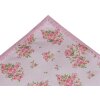 Clayre & Eef SWR01 Nappe Carrée Rose 100x100 cm