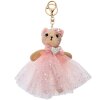 Clayre & Eef TW0582 Porte-clés Ours rose