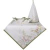 Clayre & Eef WFF01 Nappe Carrée Multicolore 100x100 cm