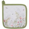 Clayre & Eef WFF45 Manique blanc vert 20x20 cm