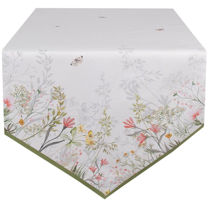 Clayre & Eef WFF65 Chemin de table Multicolore 50x160 cm