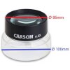 Carson LL-55 Loupe sur pied grossissement 4,5x diamètre de la lentille 75 mm