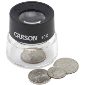 Carson LL-10 Loupe sur pied 10x 30mm Lentilles acryliques...