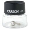 Carson LL-10 Loupe sur pied 10x 30mm Lentilles acryliques légèrement résistantes aux rayures